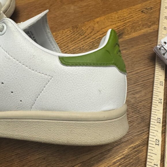 Adidas Stan Smith Yoda Primegreen White Green Sneakers Mens 8.5 Lace-Up - Picture 13 of 16